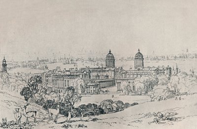 London fra Greenwich Park, c1809, 1923 av Joseph Mallord William Turner