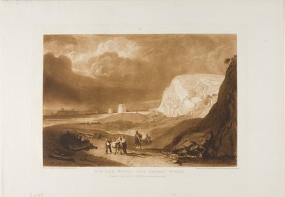 Martello Towers nær Bexhill, Sussex av Joseph Mallord William Turner