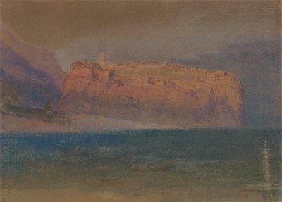Korsika av Joseph Mallord William Turner