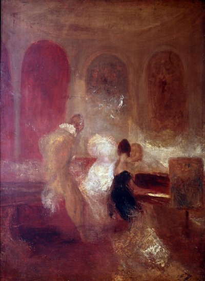 Musikkfest, East Cowes Castle, ca. 1835 av Joseph Mallord William Turner