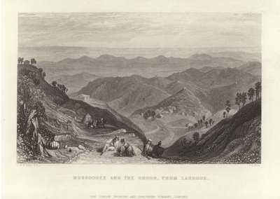Mussooree og Dhoon av Joseph Mallord William Turner
