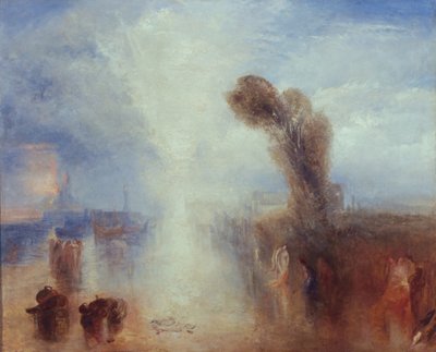 Napolitanske Fisher-girls Surprised Bathing by Moonlight, ca. 1840 (olje på lerret) av Joseph Mallord William Turner