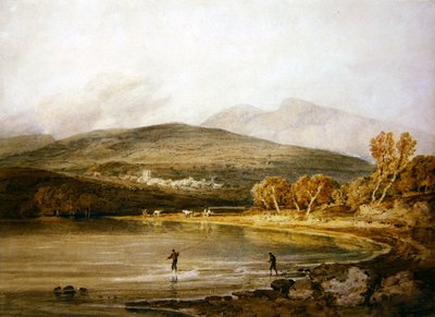 Nord-Wales (akvarell på papir) av Joseph Mallord William Turner