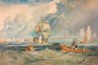 Portsmouth, c1824-5, 1905 av Joseph Mallord William Turner