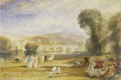 Richmond Hill and Bridge, Surrey, ca. 1831 (akvarell på papir) av Joseph Mallord William Turner