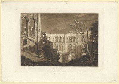 Abbey Rivals av Joseph Mallord William Turner