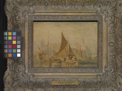 Rochester On The Medway (olje på lerret) av Joseph Mallord William Turner