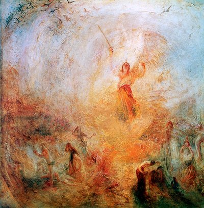 Engelen som står i solen, 1846 av Joseph Mallord William Turner