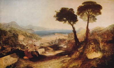Bay of Baiae, med Apollo og sibylla, c1823, c1915 av Joseph Mallord William Turner