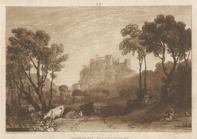 Slottet over engene av Joseph Mallord William Turner