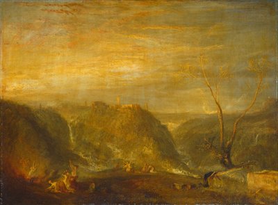 Voldtekten av proserpin av Joseph Mallord William Turner