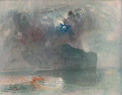 The Seelisberg: Moonlight, 1909 av Joseph Mallord William Turner