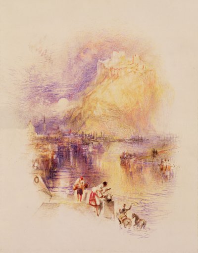 Uten tittel (farget blyant på papir) av Joseph Mallord William Turner