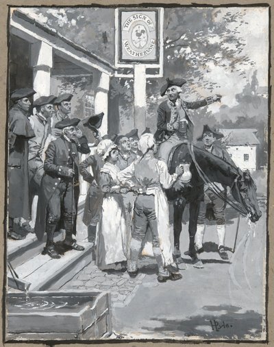 Øvre Reichenbach-fall: regnbue av Joseph Mallord William Turner