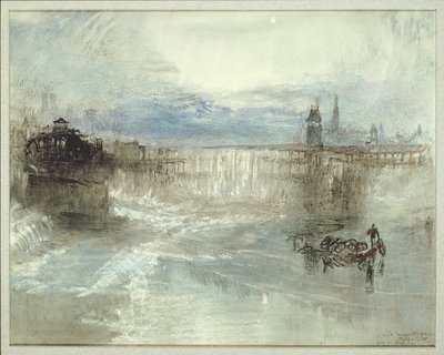 Utsikt over Luzern, 1840-41 av Joseph Mallord William Turner