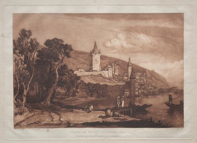 Byen Thun av Joseph Mallord William Turner