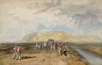 Winchelsea fra Rye Road, av Joseph Mallord William Turner