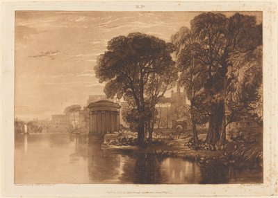 Isleworth av Joseph Mallord William Turner and Henry Edward Dawe