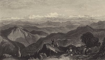 Snødekt område, fra Tyne eller Marma av after Joseph Mallord William Turner