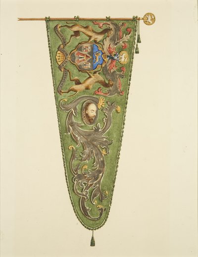 Banner of the Merchant Taylors, påskrevet 