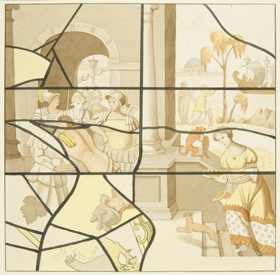 Farget glass i St Mark