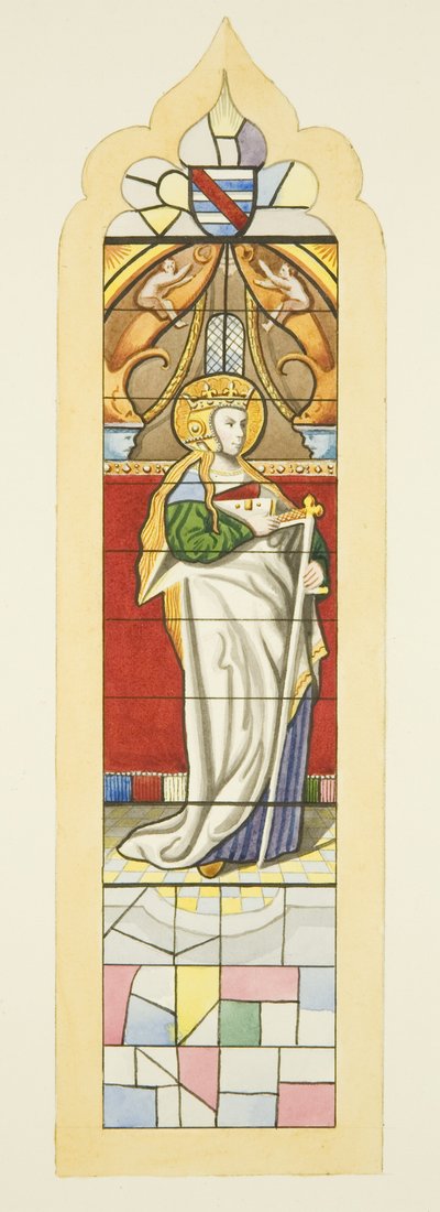 Farget glass i St Mark