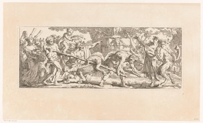 Ofring til Bacchus The Works of the Harvest (serietittel) av Joseph Marie Vien (I)
