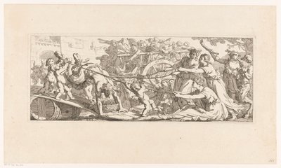 Retur av årgangen Les travaux de la vendange (serietittel) av Joseph Marie Vien (I)