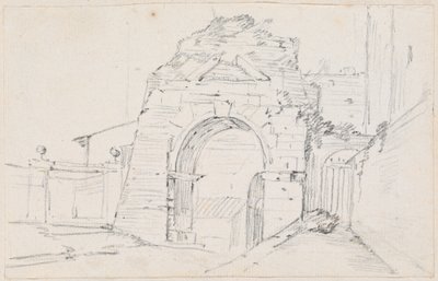 Drususbuen nær Appian Way av Joseph Marie Vien