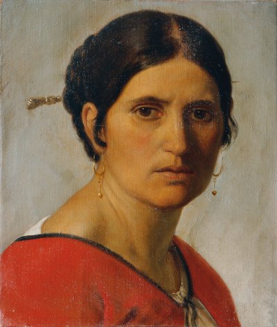 italiensk bondekvinne av Joseph Mathias von Trenkwald