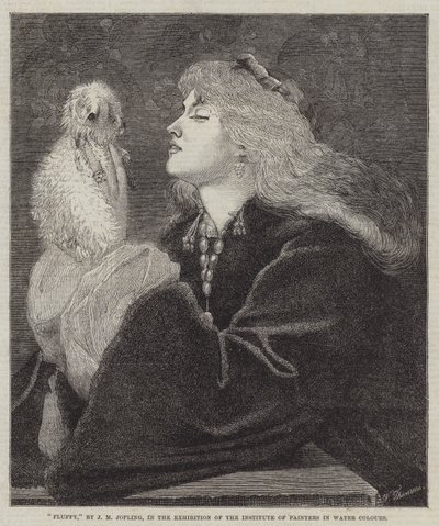 Fluffy av Joseph Middleton Jopling