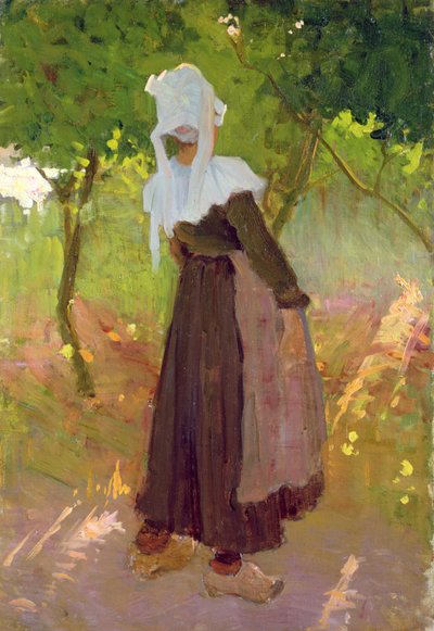 En Country Walk i Bretagne av Joseph Milner Kite