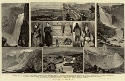 En tur i Norge av Joseph Nash