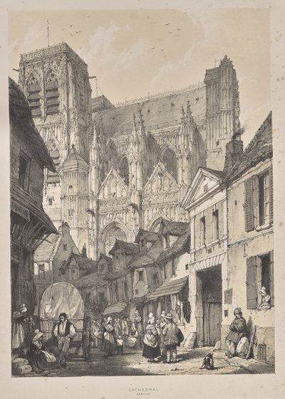 Middelalderens arkitektur: katedralen, Abbeville av Joseph Nash