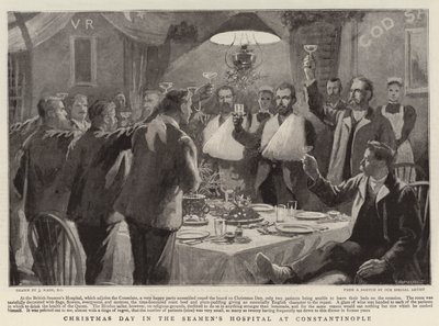 Juledag i Sjømannshospitalet i Konstantinopel av Joseph Nash