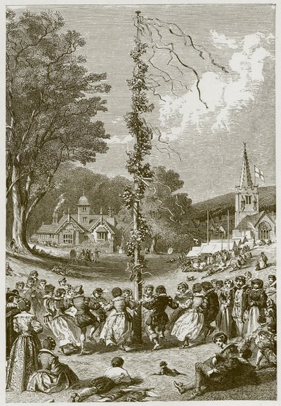 Kom til Maypolen av Joseph Nash