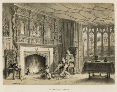 Southam, Gloucestershire av Joseph Nash