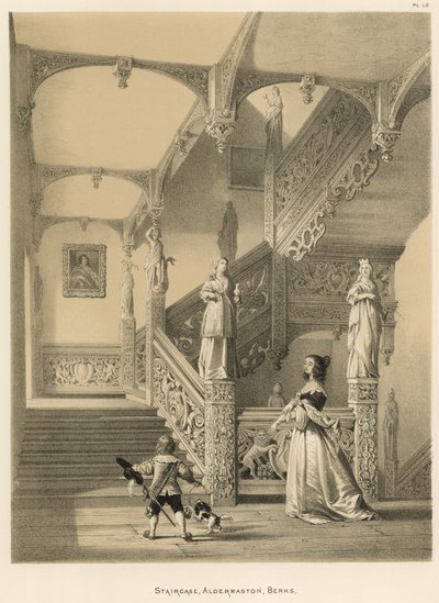 Trapp, Aldermaston, Berks av Joseph Nash