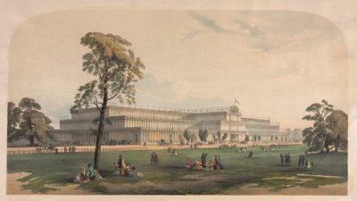 Krystallpalasset, ca. 1850. av Joseph Nash
