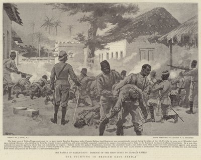 Kampene i Britisk Øst-Afrika av Joseph Nash