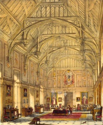The Grand Hall, Biddington, Surrey, 1600, fra 