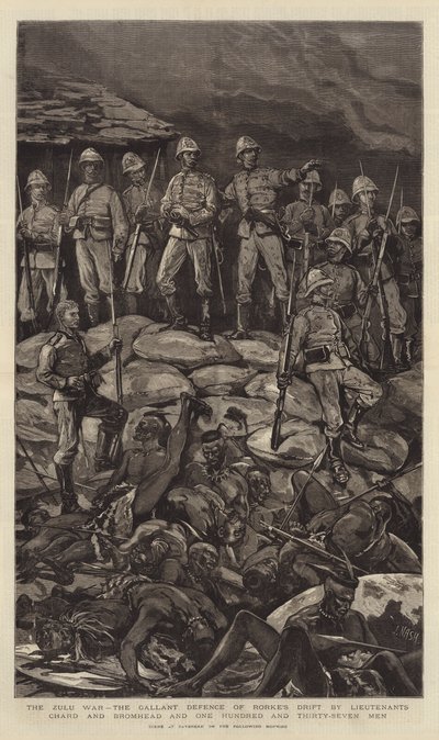 Zulu-krigen, det galante forsvaret av Rorke