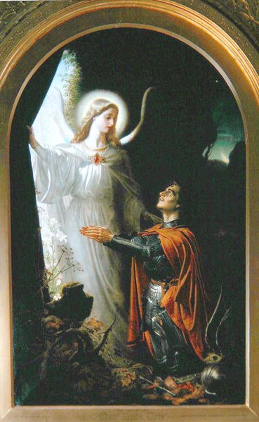 Death the Gateway to Life (olje på lerret) av Joseph Noel Paton
