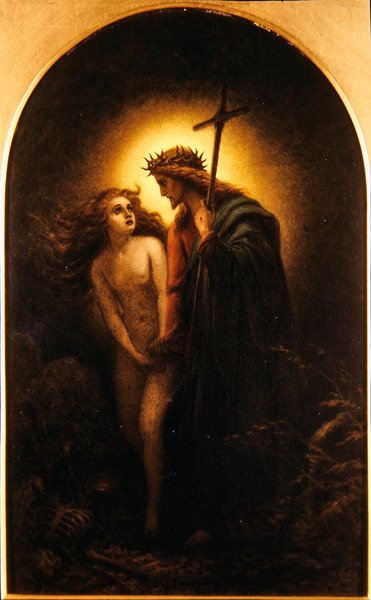 Dødsskyggens dal av Joseph Noel Paton