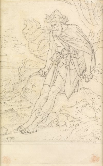 Ulysses på Ogygia av Joseph Noel Paton