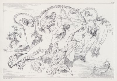 Shelleys Prometheus Unbound, Act III, Scene 2 av Joseph Noel after Paton