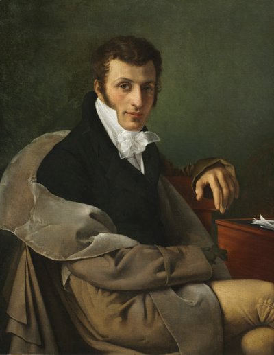 Selvportrett av Joseph Paelinck