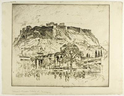Gamle, middelalderske og moderne Athen, moskeen av Joseph Pennell