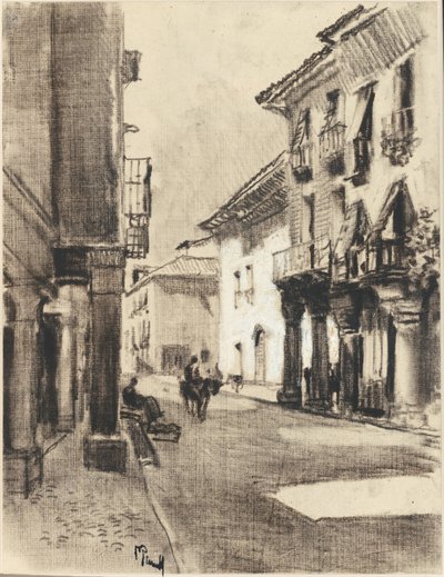Calle ordfører Alcala av Joseph Pennell
