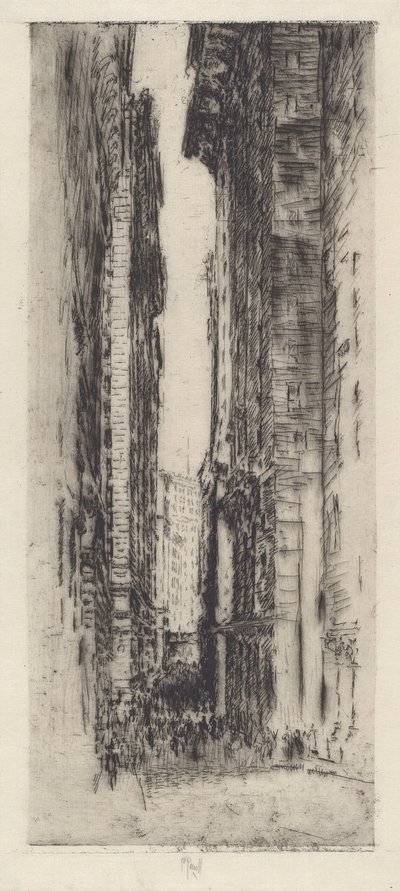 Canyon, nr. III av Joseph Pennell